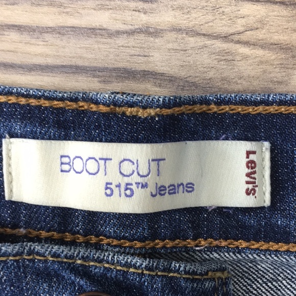 Levis 515 Bootcut Jeans Womens 8M Medium Wash Cotton Denim‎ - Picture 9 of 11